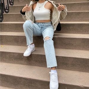 Forever 21 Mom Jeans Size 28. High Rise.